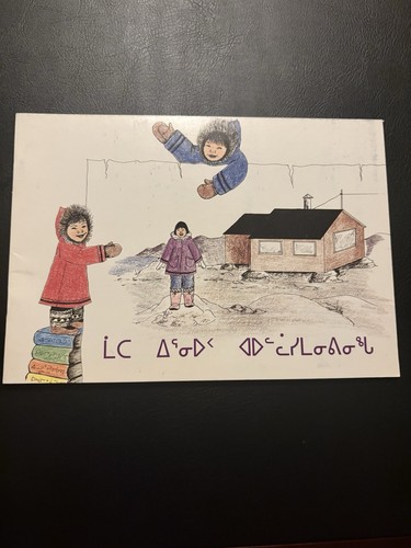 Inuktitut syllabics inuit - inuit, book
