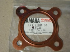 Genuine OE Yamaha YZ80 '80-'83 Head gasket.  P.No. 4V1-11181-00