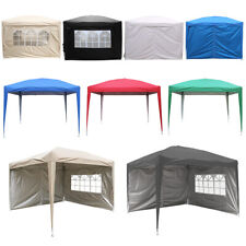 Outdoor Pop Up Gazebo Side Panel Patio Garden Marquee Canopy Party Wedding Tent