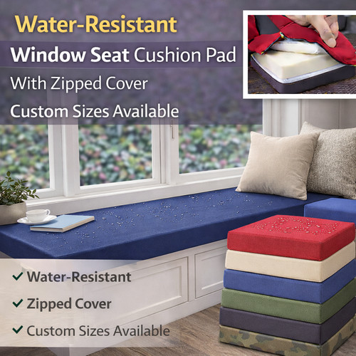 Water resistant window seat - window,