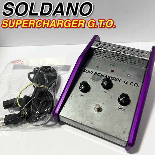 Soldano supercharger gto - soldano,