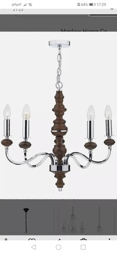 Stunning light chrome wooden - chrome,