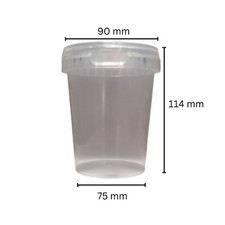 Mushroom Grow Tins | Mushroom Grow Box | Tissue Culture Containers | 520 mL