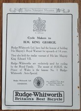 c1915 Rudge-Whitworth Ltd