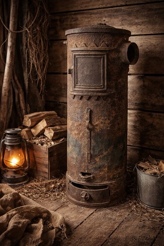 Antique cast iron - antique, cylinder