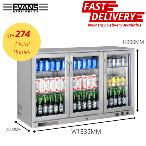 Commercial hinged triple door - hinged,