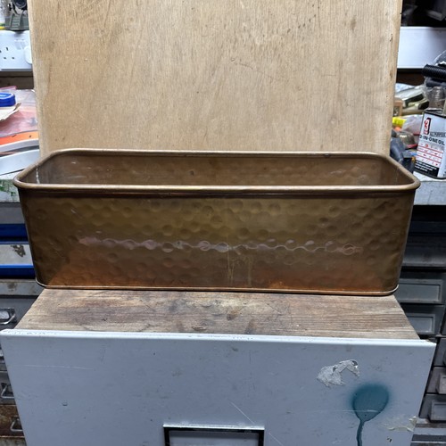 Vintage copper planter - vintage,