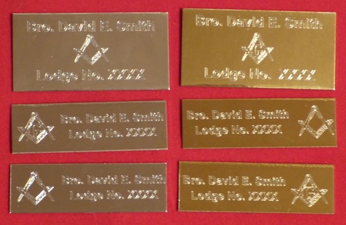 Personalised engraved masonic - personalised,