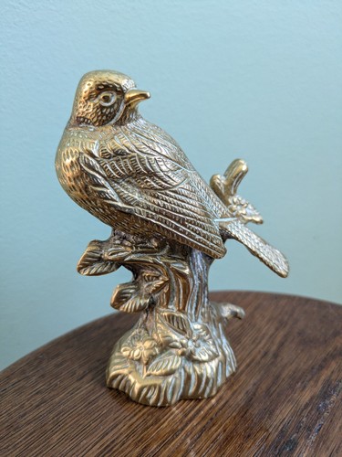 Vintage solid brass - brass, on