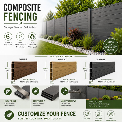 Eco composite fencing - eco,