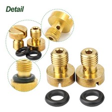 2*Carburetor Drain Screw Float