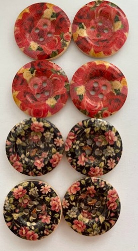 Large round pink red colour - 8,