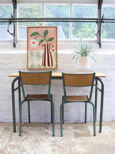 Vintage french double school - vintage,