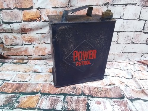 Vintage power petrol can - power,