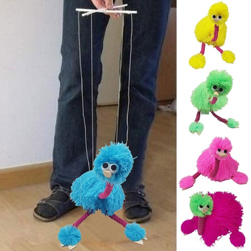 Ostrich puppet plush - ostrich,