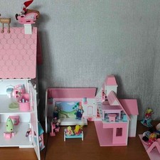 ELC Rosebud Wooden Doll House