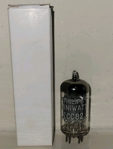 Phillips miniwatt ecc82 - phillips, /