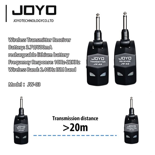 Joyo 4ghz wireless guitar - 2.4ghz,