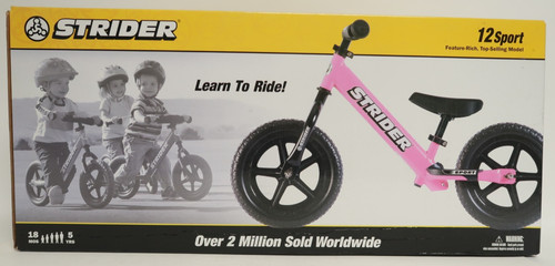 Strider pink bike sport 18 - strider,