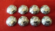 LOT OF 8 ANODISED  BUTTONS