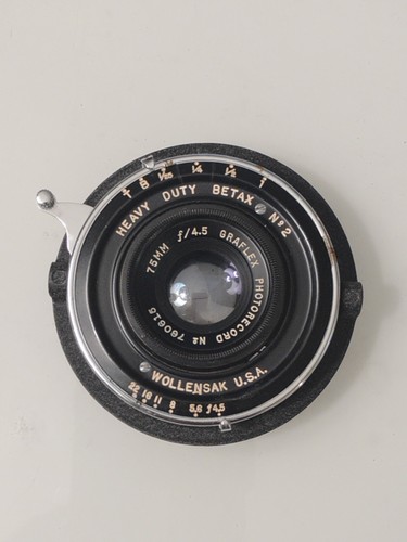 Wollensak graflex photorecord - graflex,