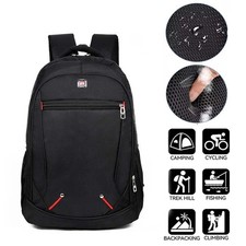 Black Backpack Rucksack Large