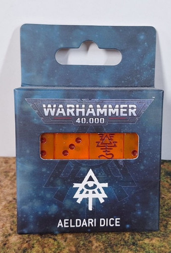 Warhammer 40k aeldari dice - -,