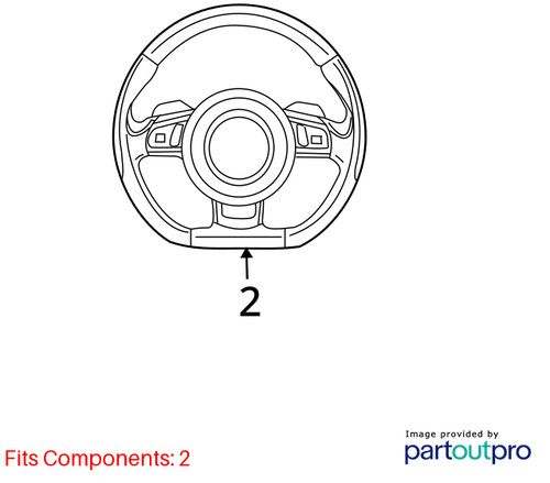 2009 audi steering wheel - audi,