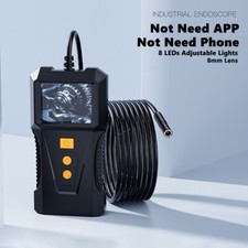 1080P Pipe Inspection Camera Endoscope Video Sewer Drain Cleaner Waterproof UK