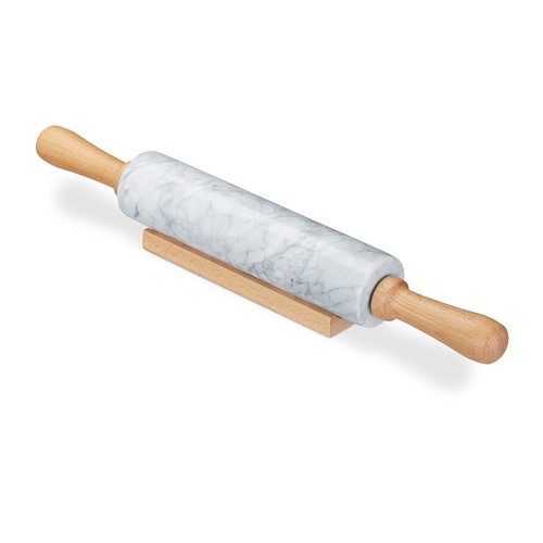 Rolling pin marble pastry - rolling,