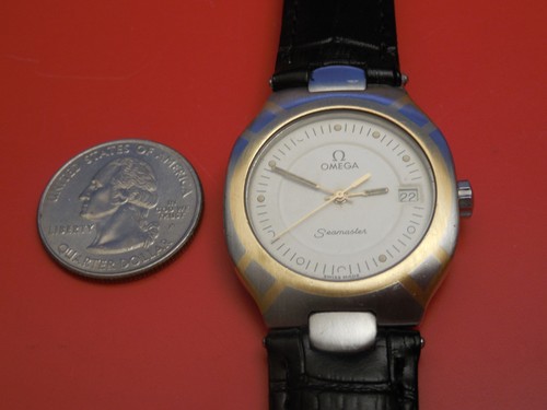 Omega 18k steel 32mm wide - 32mm,