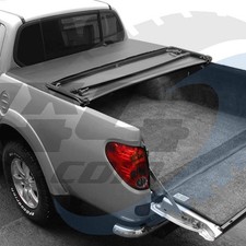 Mitsubishi L200 Long Bed 2010-2015 Soft Tri-Folding Tonneau Cover