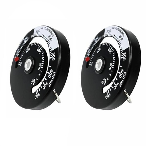 2pcs stove pipe thermometer - 2pcs,