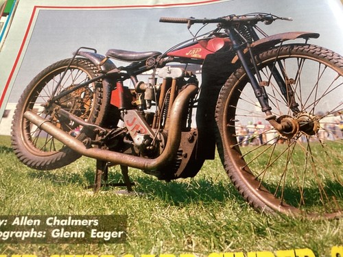 Jap cinder dirt speedway bike - cinder,