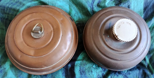 Antique solid copper - antique, bed