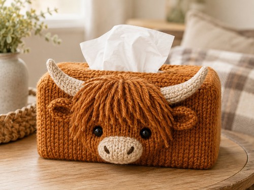 Highland cow tissue - highland,