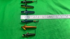 6 SPEY of Scotland Devon Minnows Lures  2 Traces with hooks. 2 1/2 - 3 inch