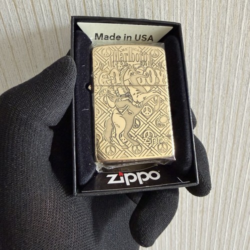 Marlboro cowboy zippo - cowboy,