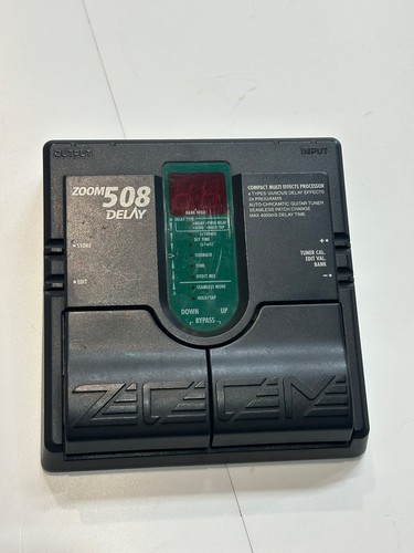 Zoom 508 guitar echo delay