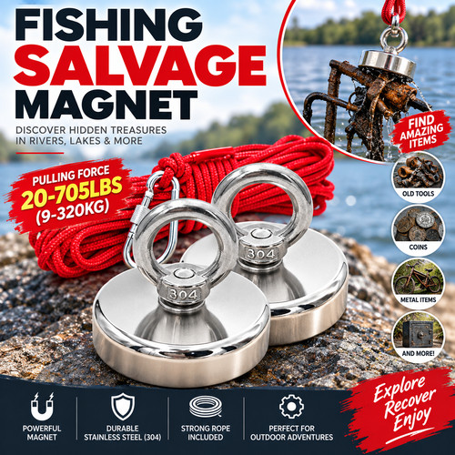 Neodymium fishing recovery - fishing,