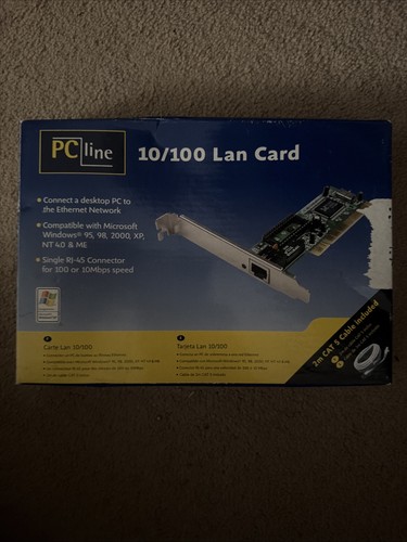 Line pcl 10100 lan card - line,
