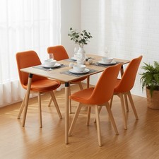 Modern Velvet Upholstered