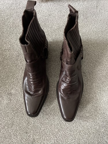 Maverick brown leather - leather, cowboy
