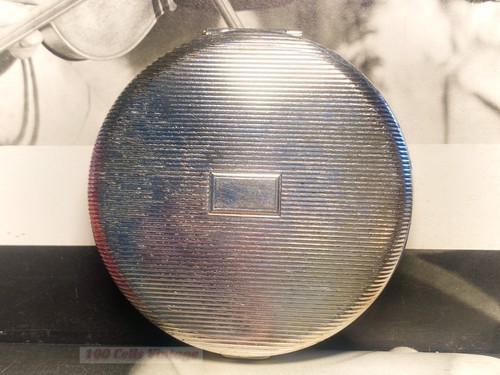 Minimalist silver tone vintage