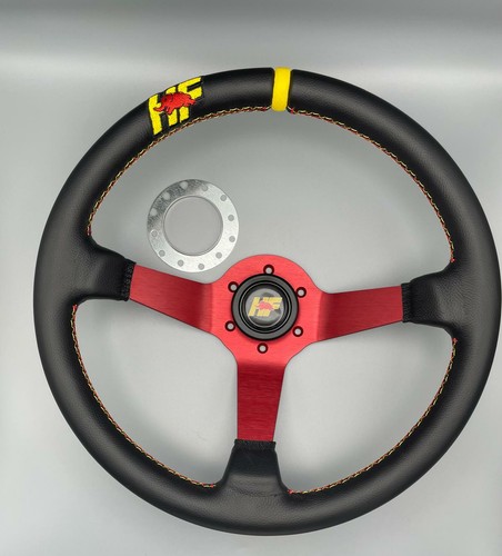 Sport steering wheel leather - steering,