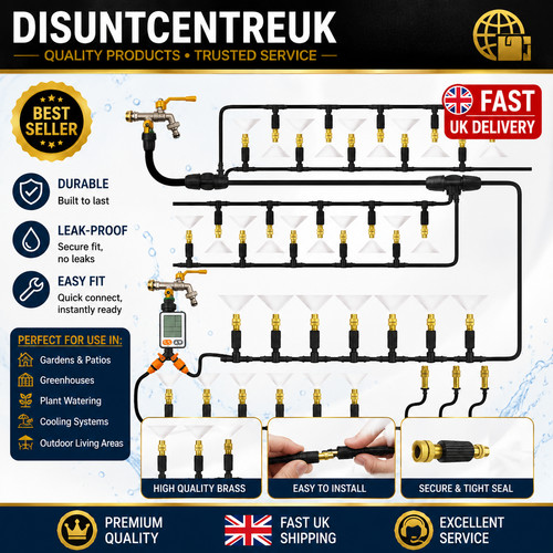 Outdoor misting cooling - outdoor,