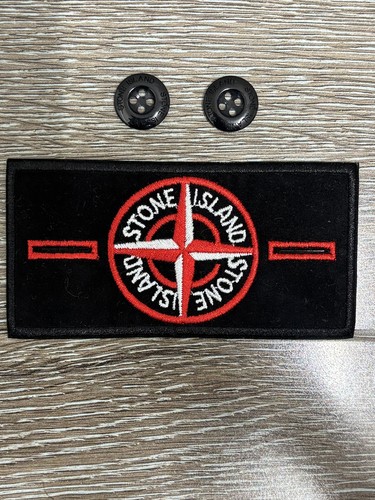 Red white stone island - red/white,
