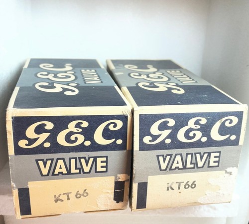 New tubes gec kt66 - 2,