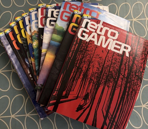 Retro gamer magazine bundle - retro,