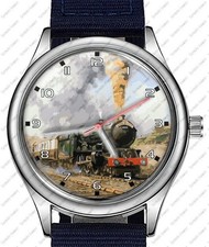 Retro Steam Train Engine